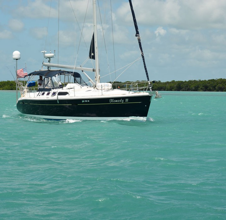 sailboat charter in key west